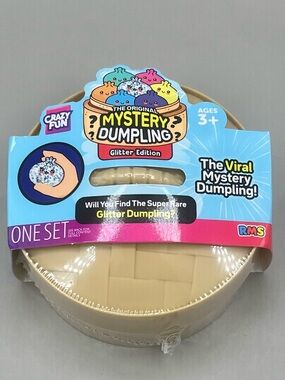 RMS Crazy Fun Original Mystery Glitter ✨Dumpling Edition ~ 4” ~ NEW & SEALED